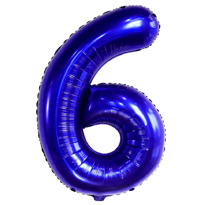 Blue Jumbo Number Balloons 34" | 1 ct - Zurchers