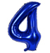 Blue Jumbo Number Balloons 34" | 1 ct - Zurchers