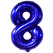 Blue Jumbo Number Balloons 34" | 1 ct - Zurchers