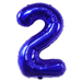 Blue Jumbo Number Balloons 34" | 1 ct - Zurchers