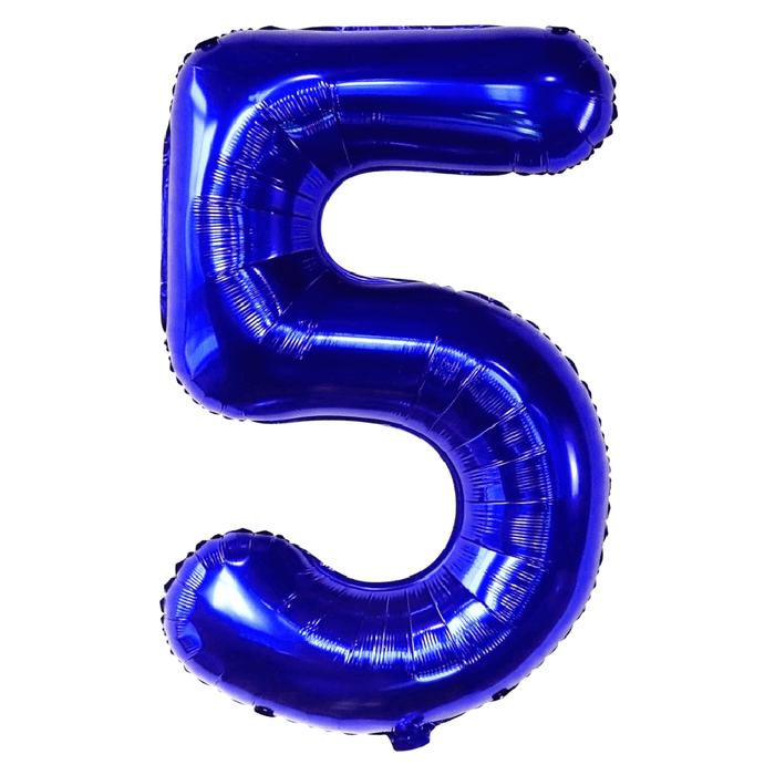 Blue Jumbo Number Balloons 34" | 1 ct - Zurchers
