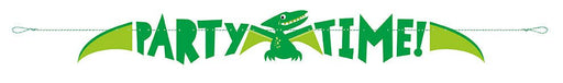 Blue/Green Dinosaur Banner 4.75ft | 1ct
