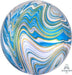 Blue Marblez Orbz Balloon 15" | 1ct - Zurchers