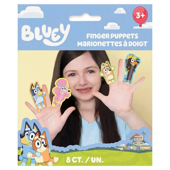 Bluey Finger Puppets | 8ct - Zurchers