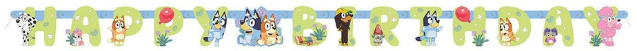 Bluey Happy Birthday Jointed Banner 6' | 1 ct - Zurchers