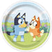 Bluey Round Paper Plates 7" | 8 ct - Zurchers