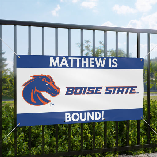 Boise St Bound Custom Name Banner 2 sizes | 1ct