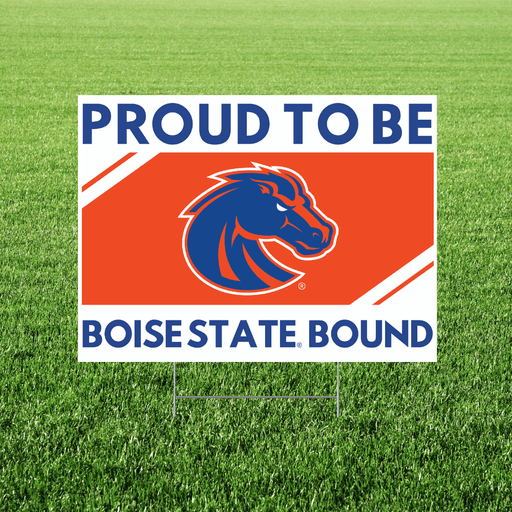 Boise St. Bound Yard Sign 18x24" | 1ct