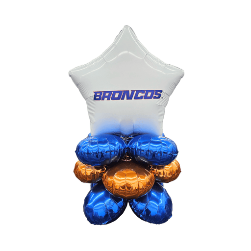 Boise St Broncos Wordmark Air-filled Balloon Quad 17" | 1ct