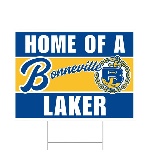 Bonneville High School Spirit Yard Sign 24" x 18" | 1 ct - Zurchers