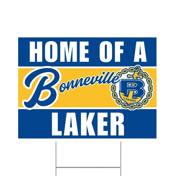 Bonneville High School Spirit Yard Sign 24" x 18" | 1 ct - Zurchers