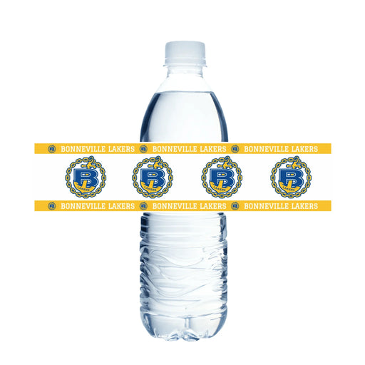 Bonneville High School Water Bottle Labels | 12 ct - Zurchers