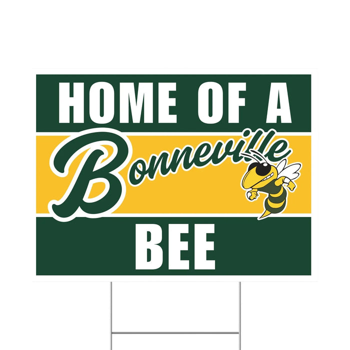 Bonneville Idaho High School Spirit Yard Sign 24" x 18" | 1 ct - Zurchers