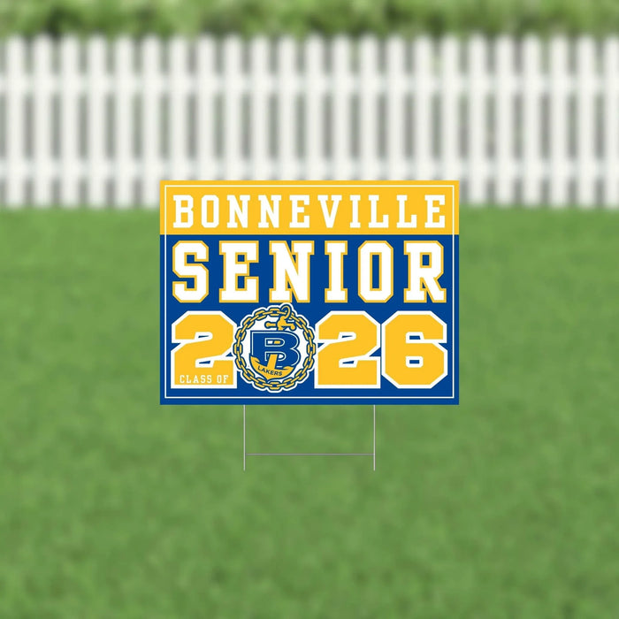 Bonneville UT 2026 Senior Yard Sign | 1ct - Zurchers