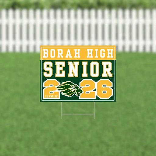 Borah ID 2026 Senior Yard Sign | 1ct - Zurchers