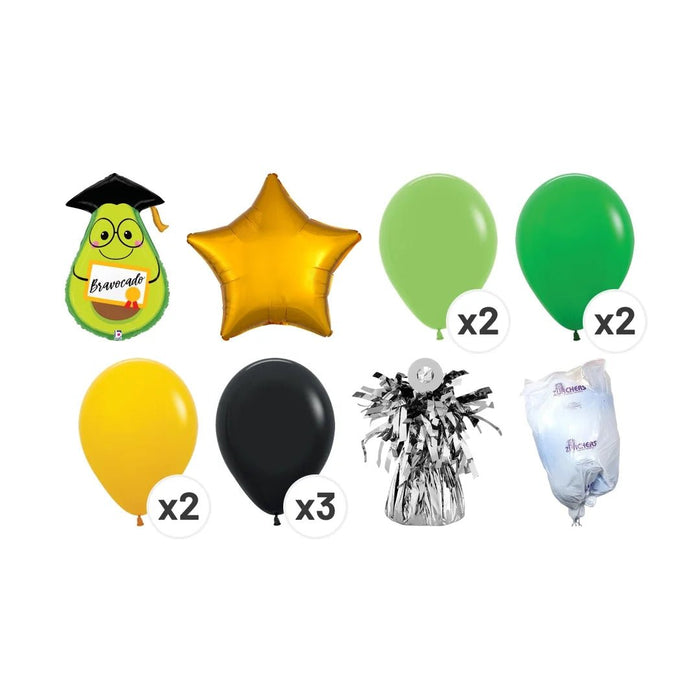 Bravocado Graduate Bouquet Items