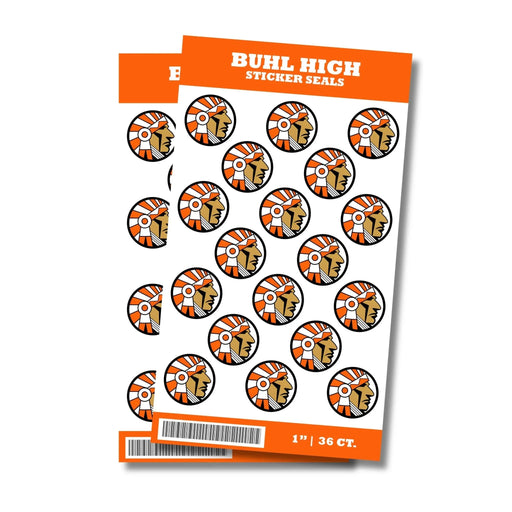 Buhl High School Sticker Seal 1" | 36 ct - Zurchers