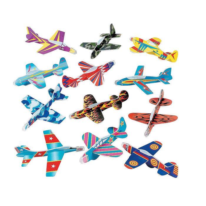 A selection of Bulk Colorful Patterns Gliders