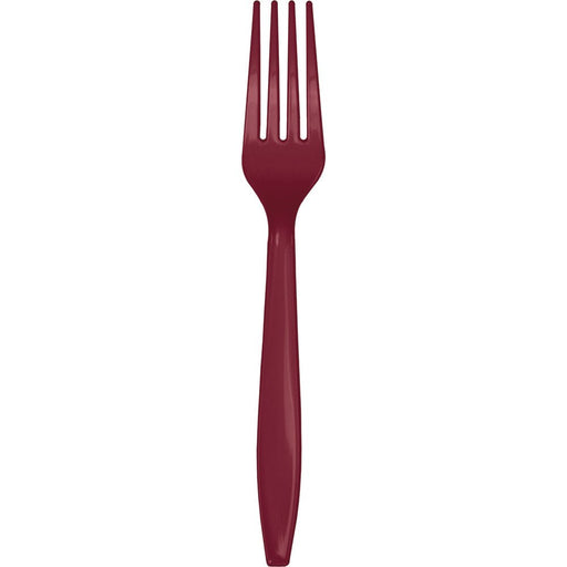 Burgundy Forks | 24ct