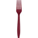 Fork Burgundy - Party Supplies