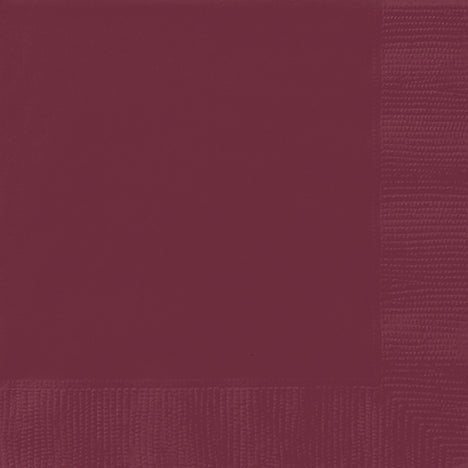Burgundy Lunch Napkins | 100ct