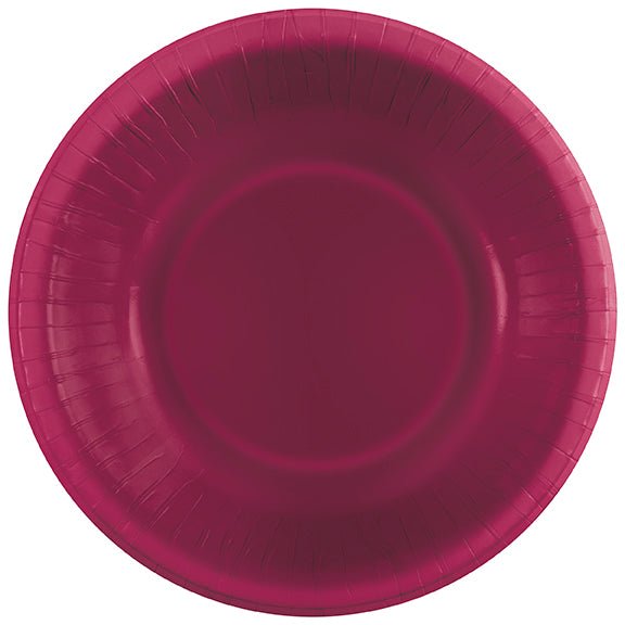 20ct 20oz Paper Bowl Burgundy - Party Supplies