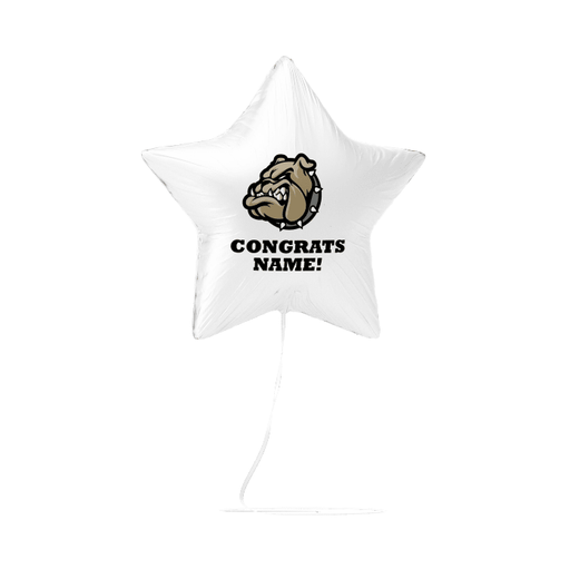 Burke High School Custom Congrats Balloon 17" | 1ct (4ct Min)