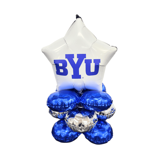 BYU Block BYU Air-filled Balloon Quad 17" | 1ct