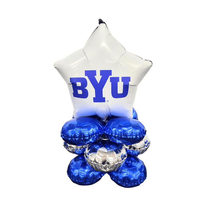 BYU Block BYU Air - filled Balloon Quad 17" | 1ct - Zurchers