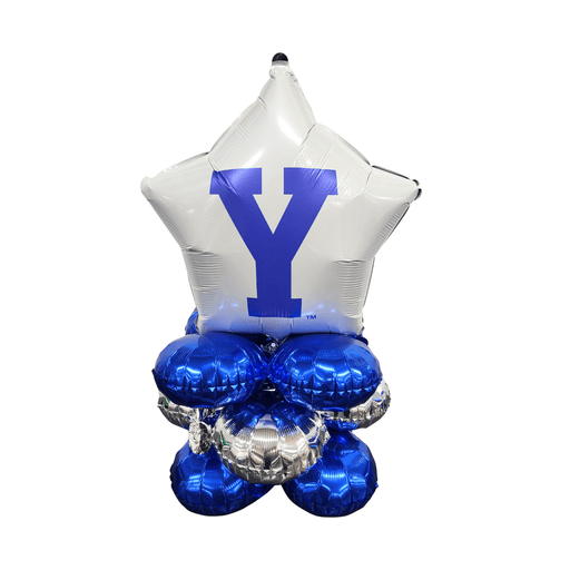 BYU Block Y Air-filled Balloon Quad 17" | 1ct