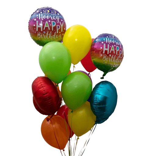 Hip Hip Hooray Happy Birthday Deluxe Bouquet | 16 pcs - Zurchers