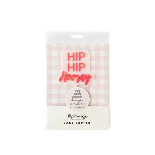 Cake by Courtney "Hip Hip Hooray" Cake Topper | 1 ct - Zurchers