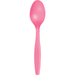 Candy Pink Premium Plastic Spoons 24 | ct - Zurchers