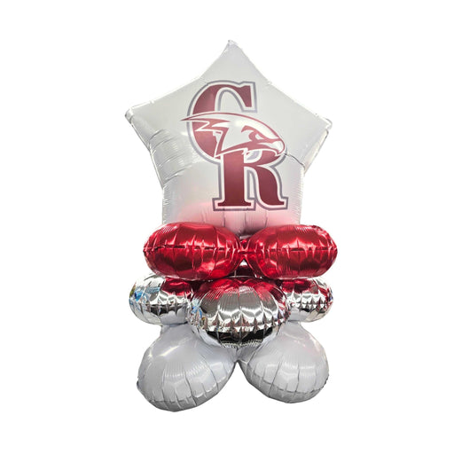 Canyon Ridge High School Air-filled Balloon Quad 17" | 1ct
