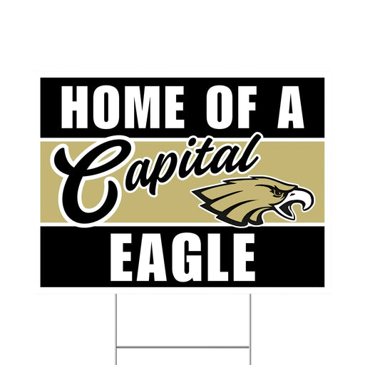 Capital High School Spirit Yard Sign 24" x 18" | 1 ct - Zurchers
