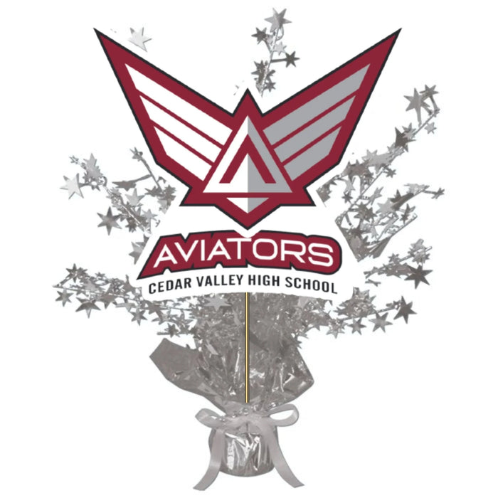 Cedar Valley High School Centerpiece Spray 14" | 1 ct - Zurchers