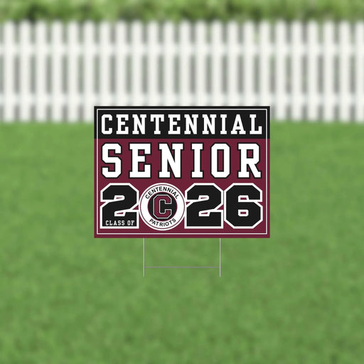 Centennial ID 2026 Senior Yard Sign | 1ct - Zurchers