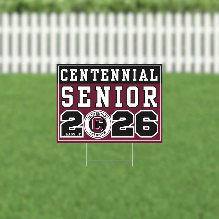 Centennial ID 2026 Senior Yard Sign | 1ct - Zurchers