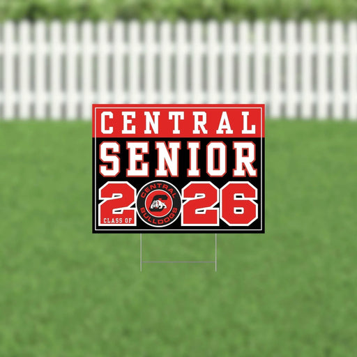 Central MO 2026 Senior Yard Sign | 1ct - Zurchers