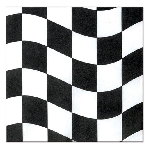 Checkered Flag Beverage Napkins | 18 ct - Zurchers