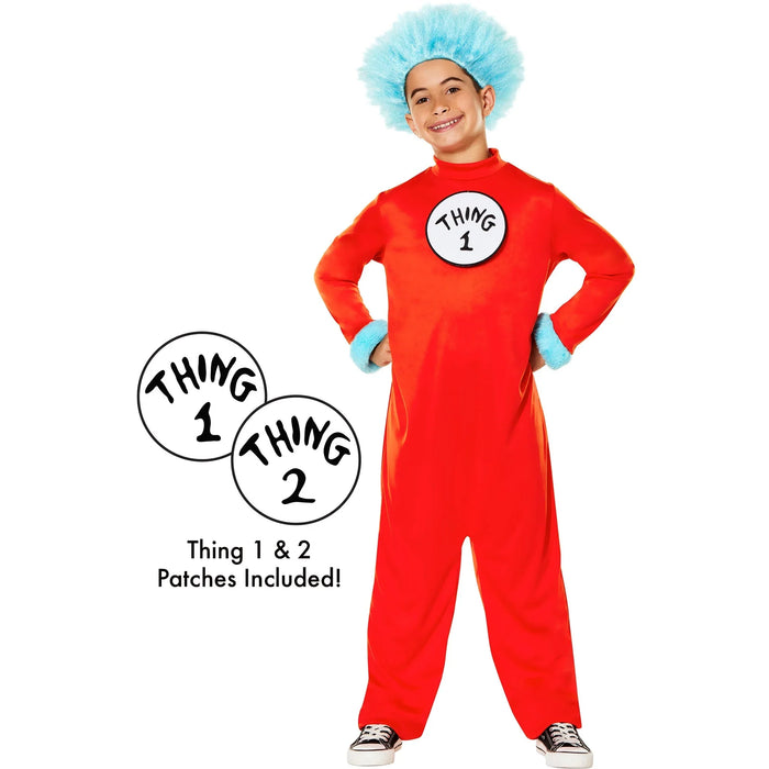 Childs Dr. Seuss Thing 1 & 2 Costume | 1 ct - Zurchers