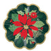 Christmas Blooming Holly Shape Plate 10" | 1 ct - Zurchers
