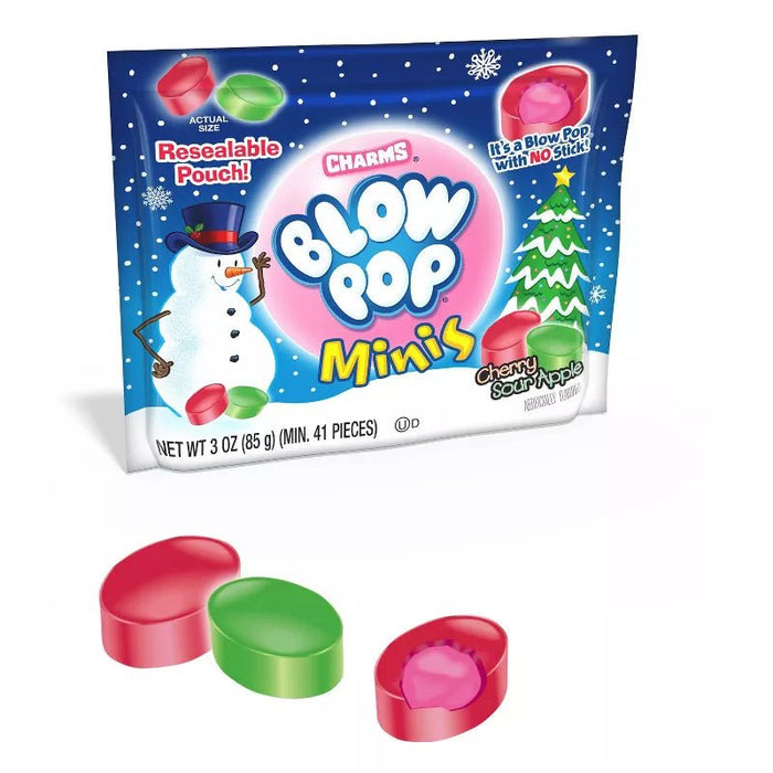 Christmas Blow Pop Minis 3 oz. | 1 ct - Zurchers