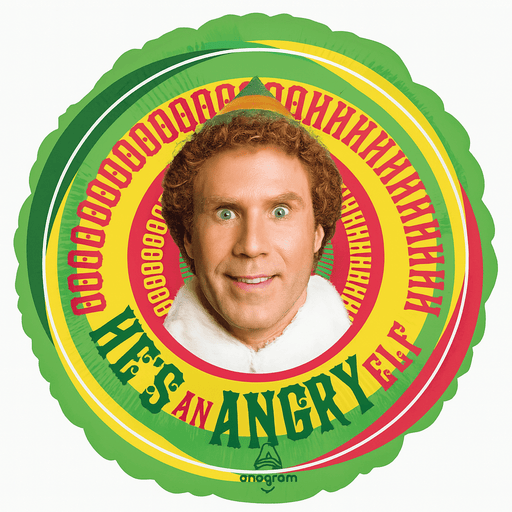 Christmas Buddy The Elf Mylar Balloon 18" | 1ct - Zurchers