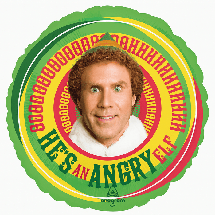Christmas Buddy The Elf Mylar Balloon 18" | 1ct - Zurchers