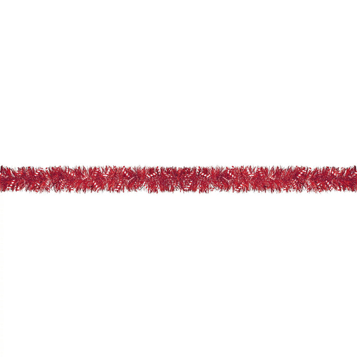 Christmas Candy Cane Boa Tinsel Garland 9' | 1ct - Zurchers