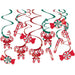 Christmas Candy Cane Swirls Decorations | 12ct - Zurchers