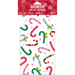 Christmas Candy Canes Shaped Cello Bags | 20ct - Zurchers