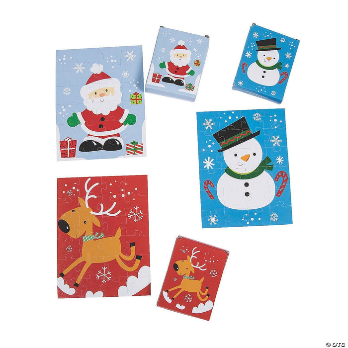 Christmas Character Jigsaw Puzzles Assorted | 1 ct - Zurchers