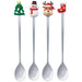Christmas Cocoa Bar Metal Spoons | 4 ct - Zurchers